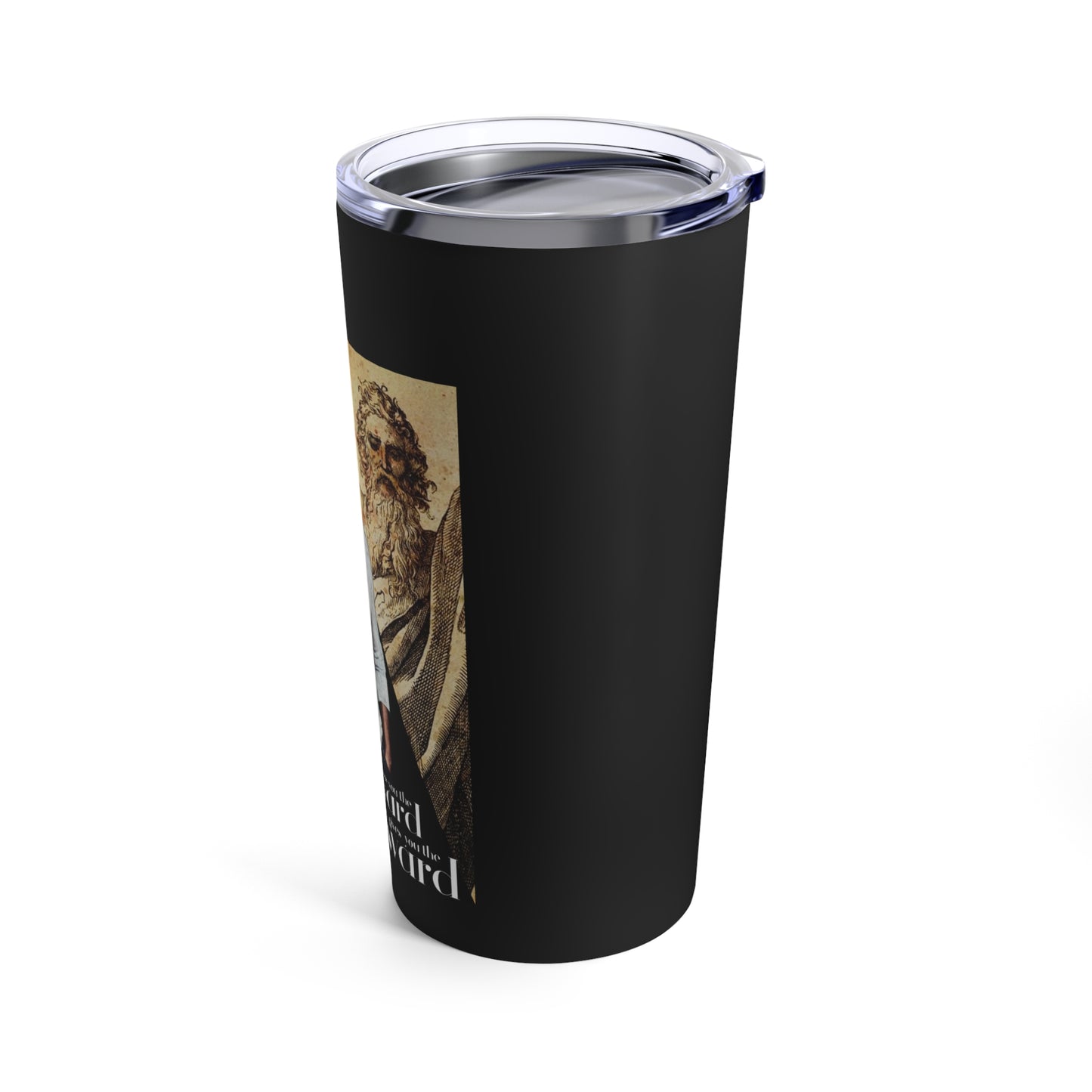 Black Tumbler 20z - Award Design Denzel Washington