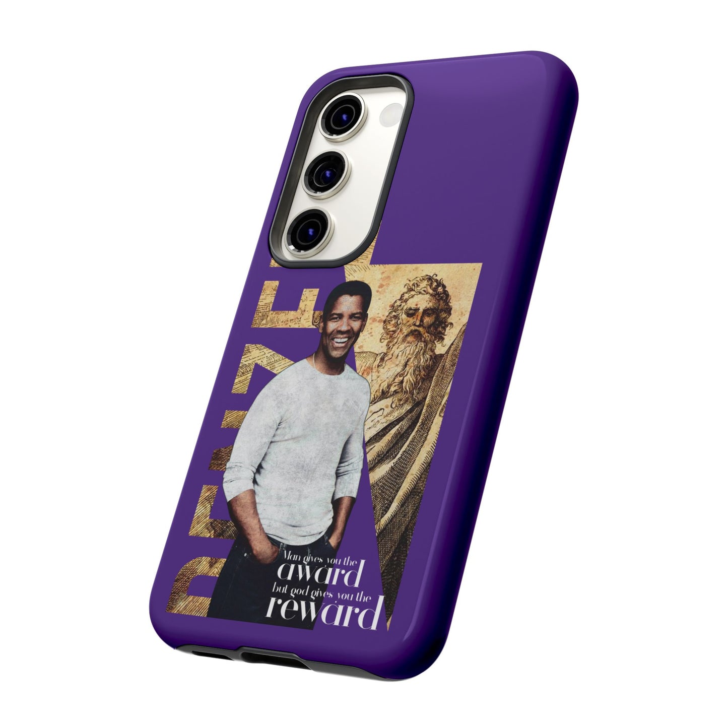 Purple - Award Denzel Washington Mobile Case