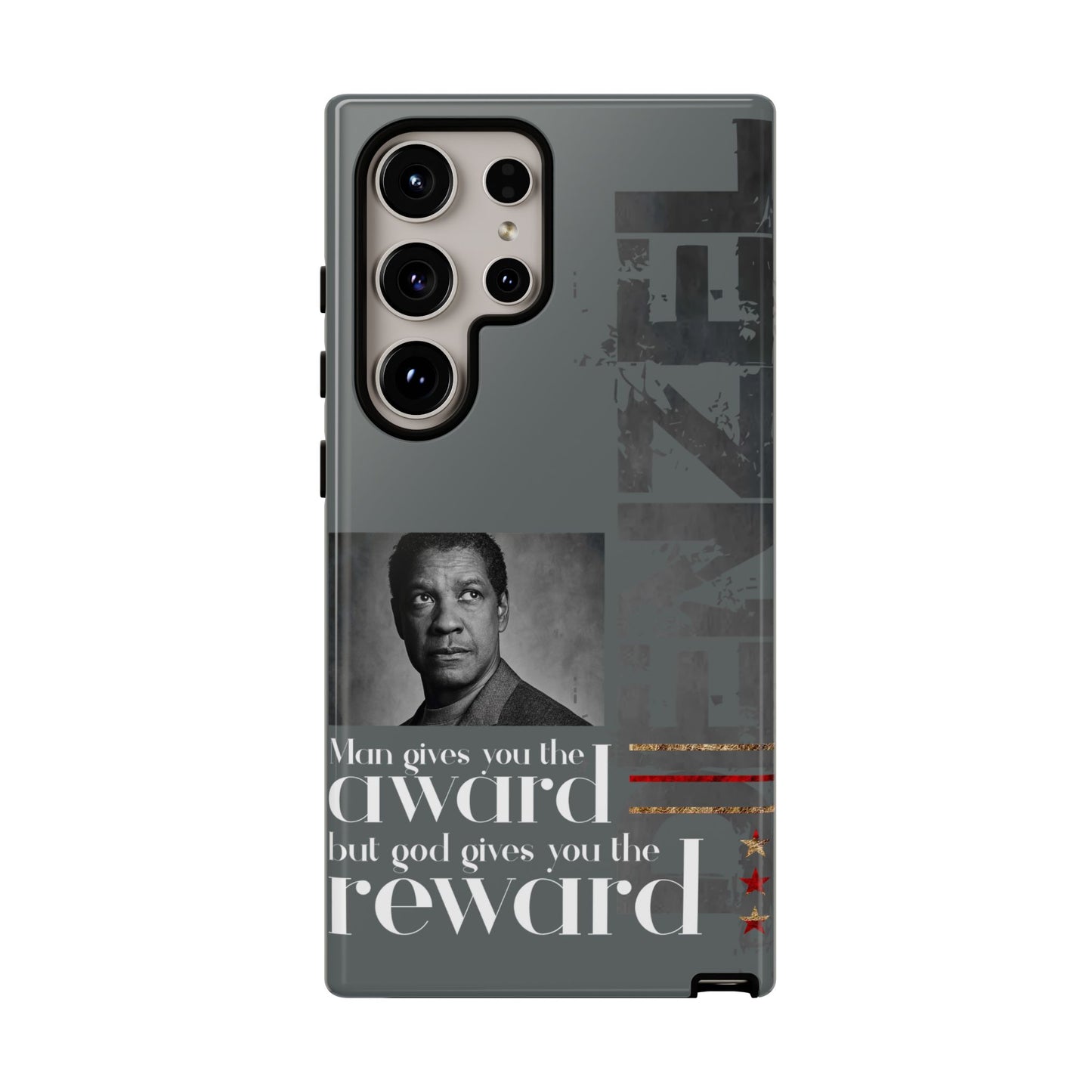 Awards and Rewards Design - Denzel Washington Mobile Case