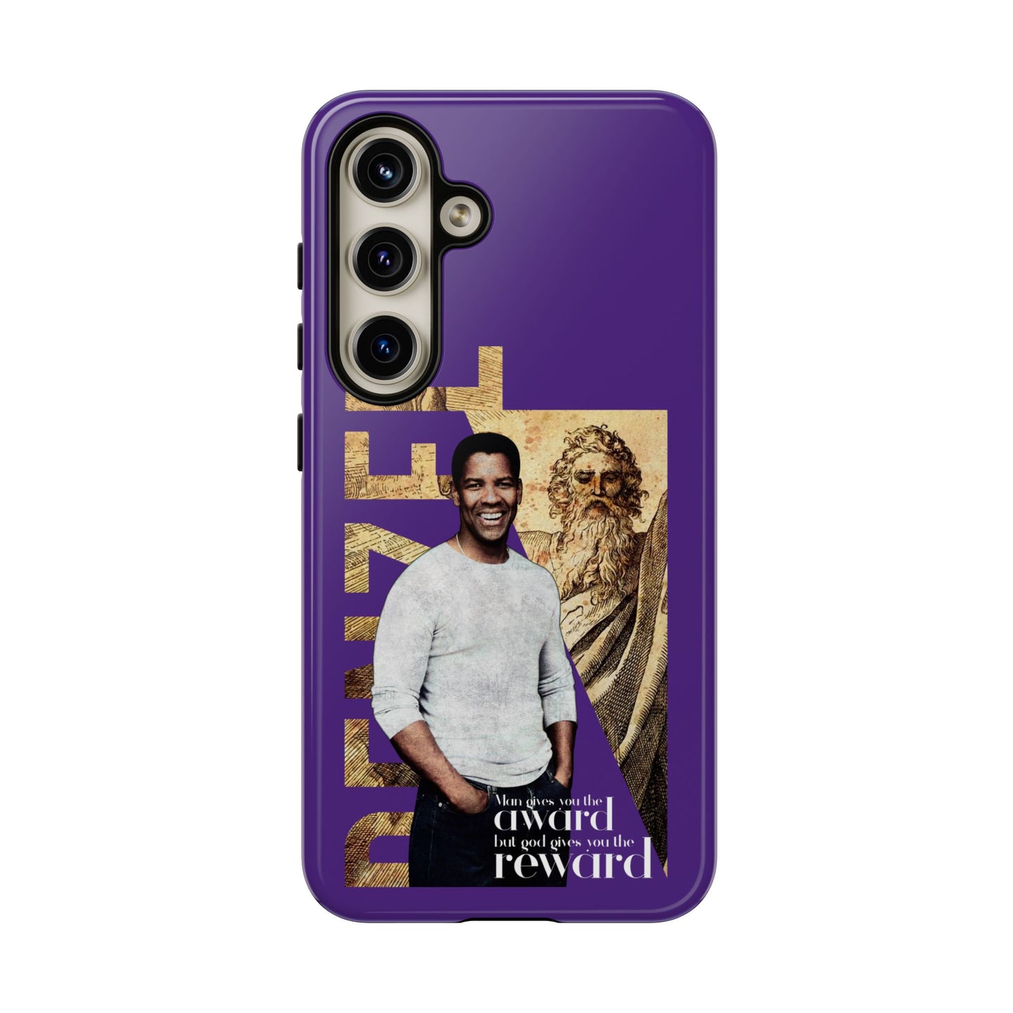 Purple - Award Denzel Washington Mobile Case