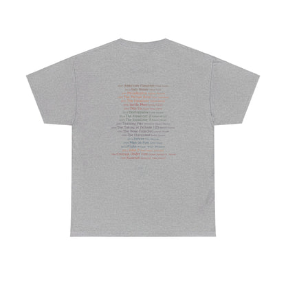 Denzel Movies Movie List Tee