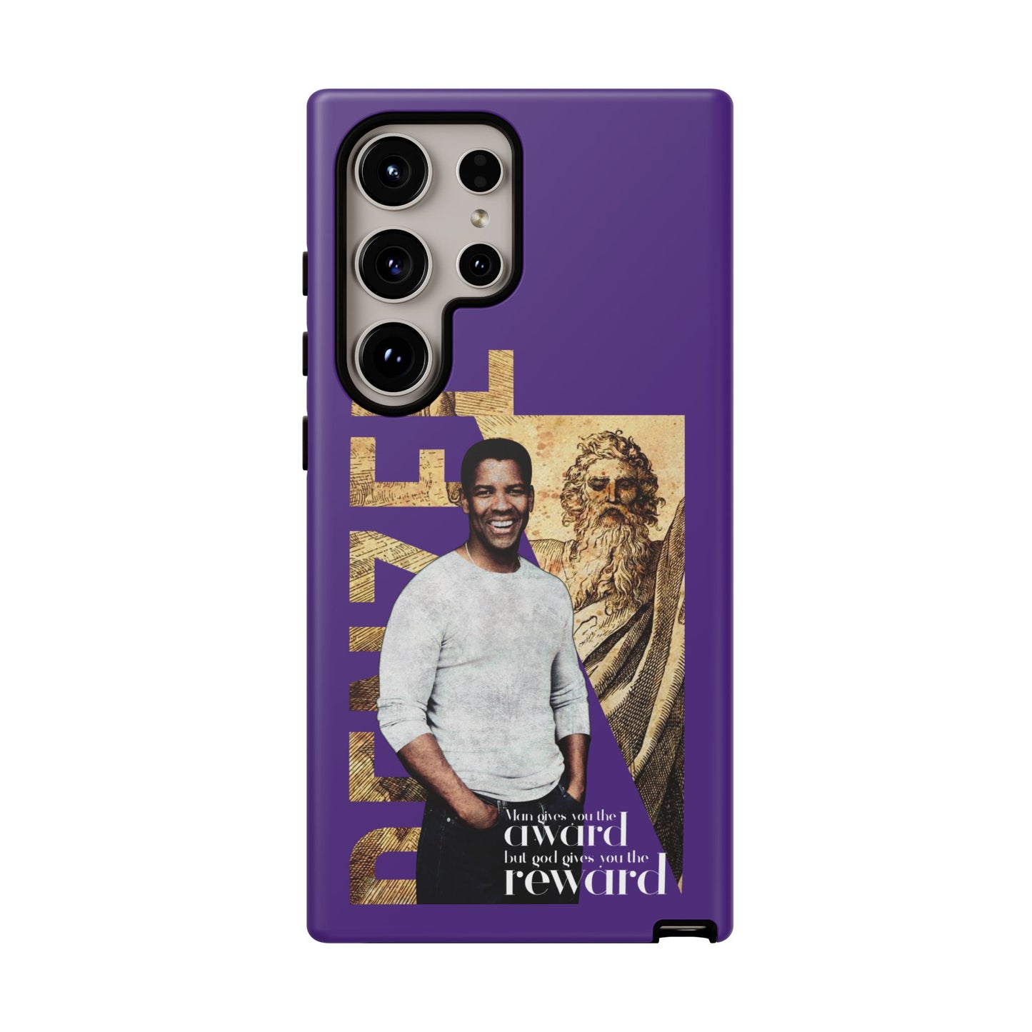 Purple - Award Denzel Washington Mobile Case