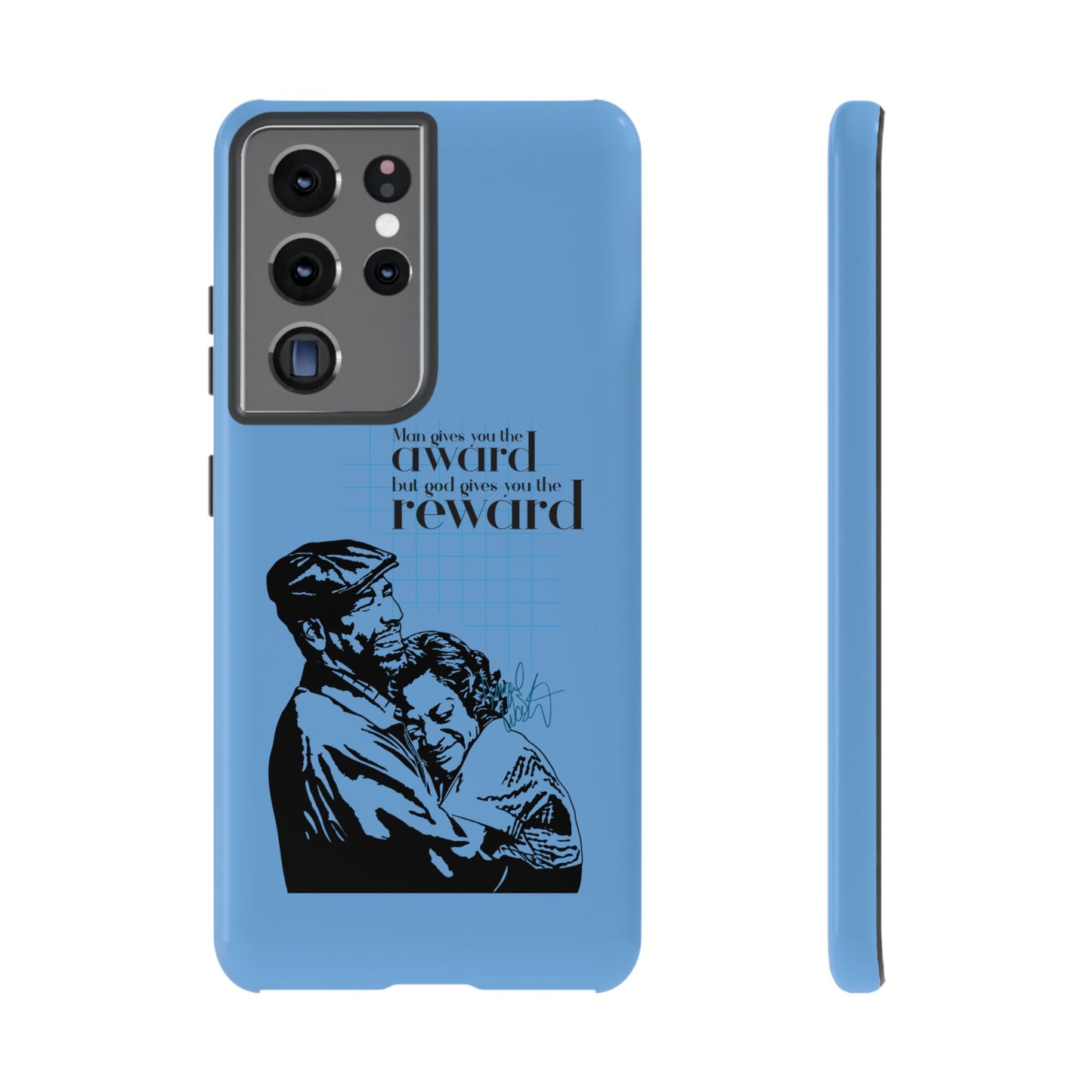 Wireframe Design - Denzel Washington Mobile Case