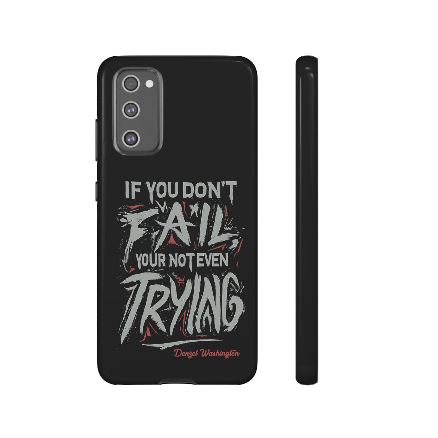 If You Dont Fail Yo're Not Even Trying Design 2 - Mobile Case