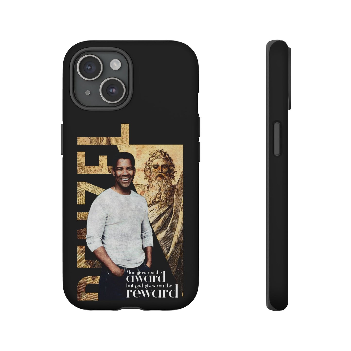 Black - Award Denzel Washington Mobile Case