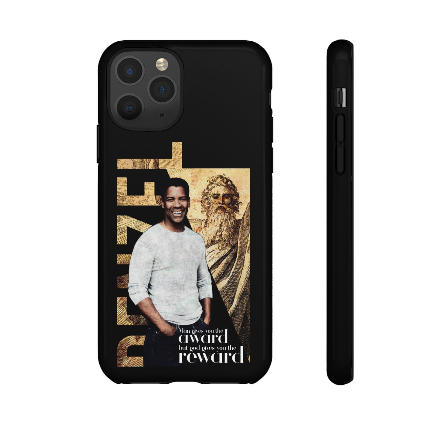 Black - Award Denzel Washington Mobile Case