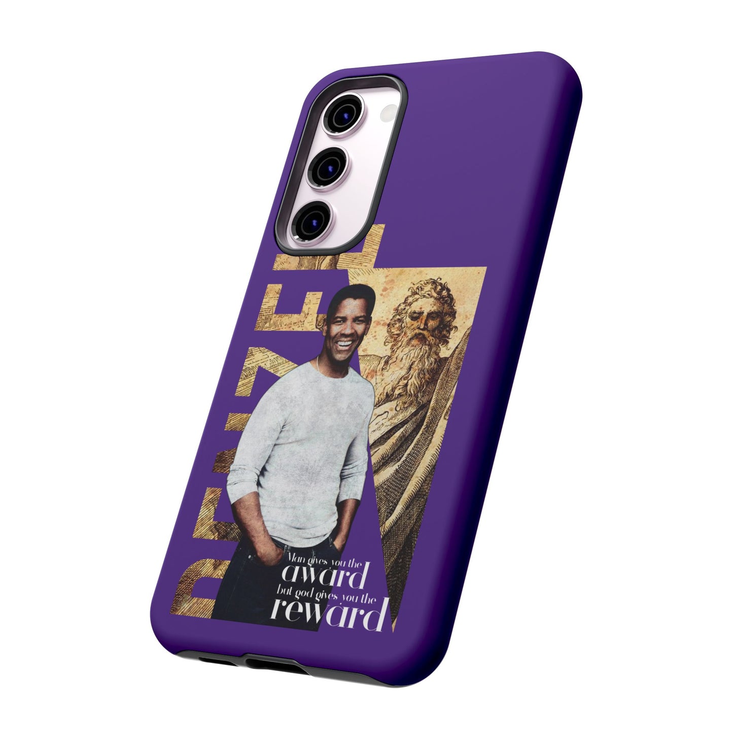 Purple - Award Denzel Washington Mobile Case