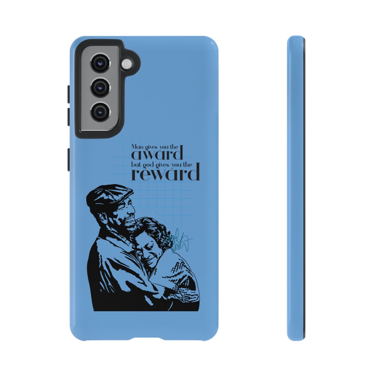 Wireframe Design - Denzel Washington Mobile Case