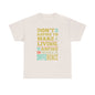 Unisex Aspire To Make Difference Text Design - Tee