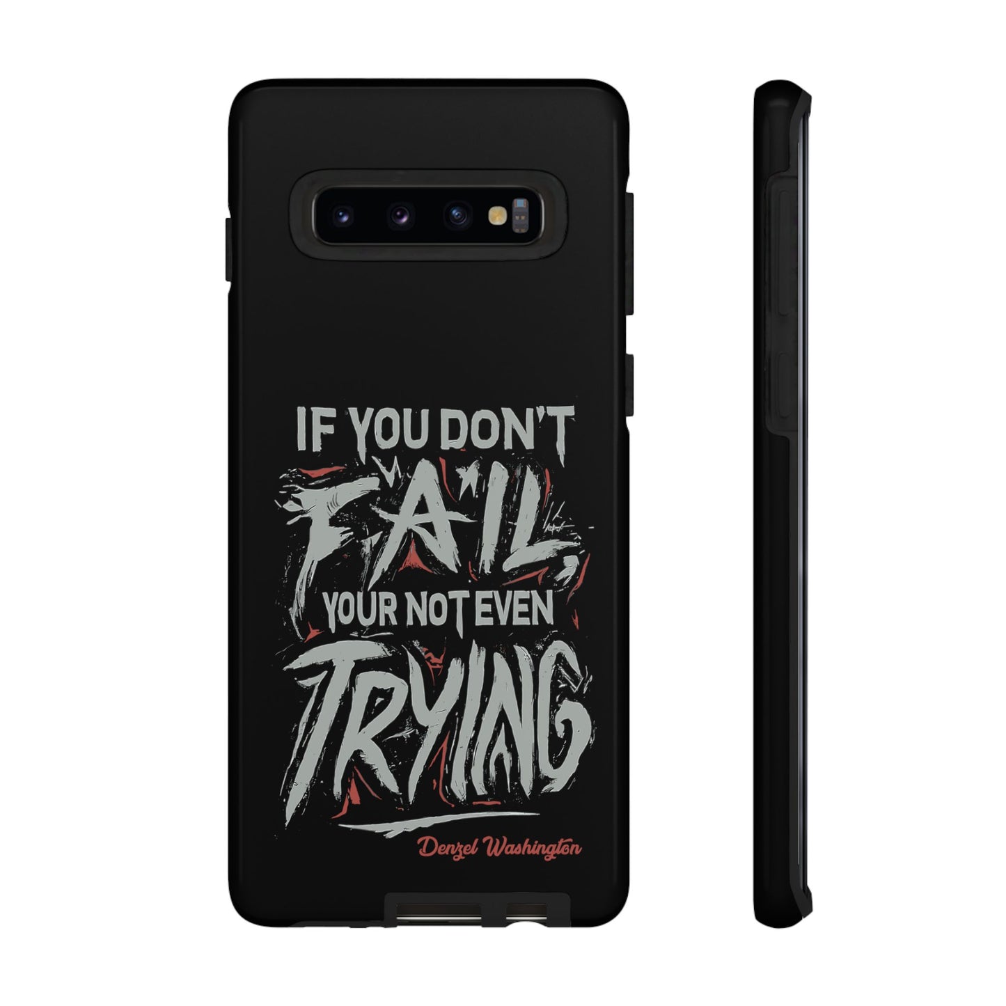 If You Dont Fail Yo're Not Even Trying Design 2 - Mobile Case