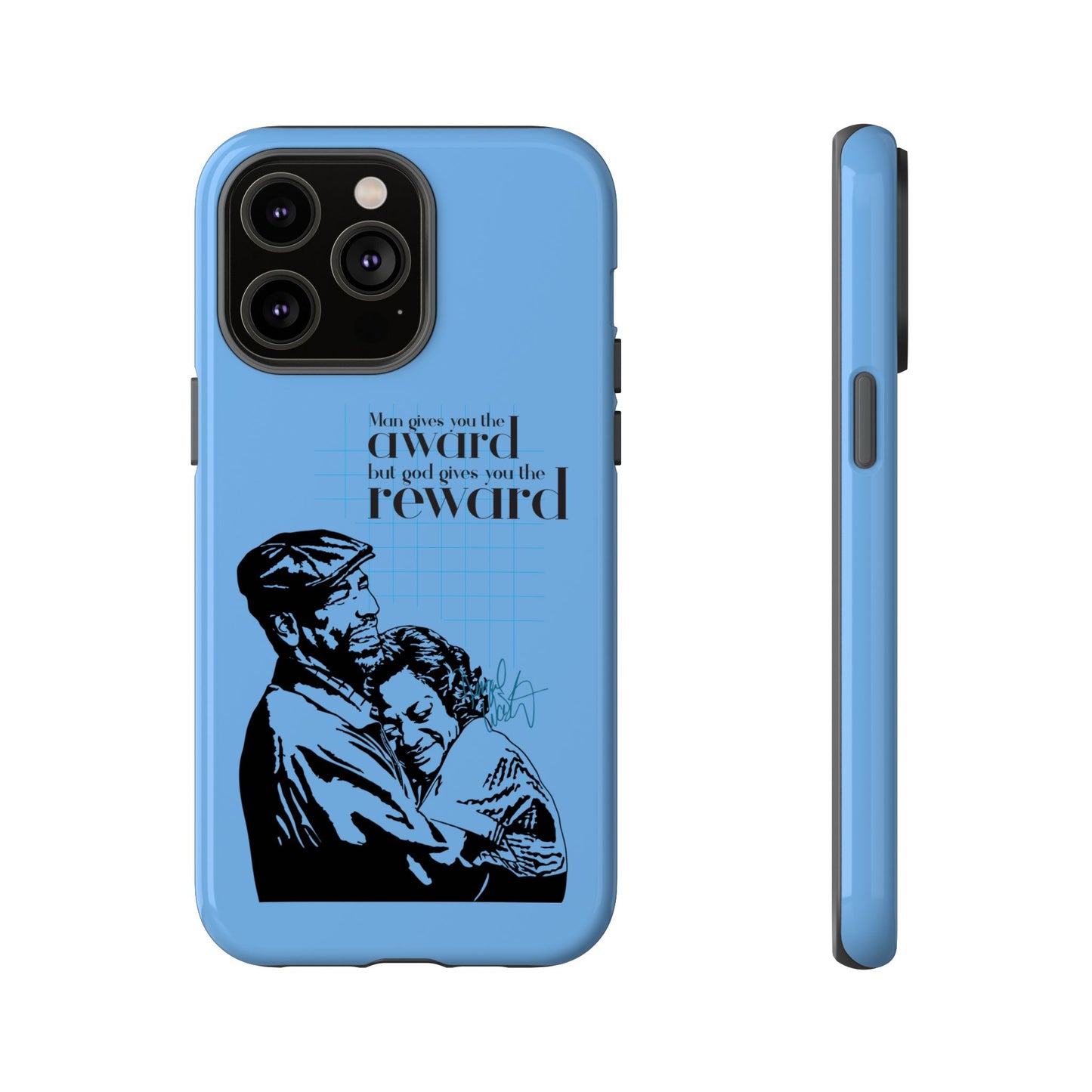 Wireframe Design - Denzel Washington Mobile Case