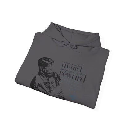 Unisex Award and Reward Wireframe Design Hoodie - Denzel Washington