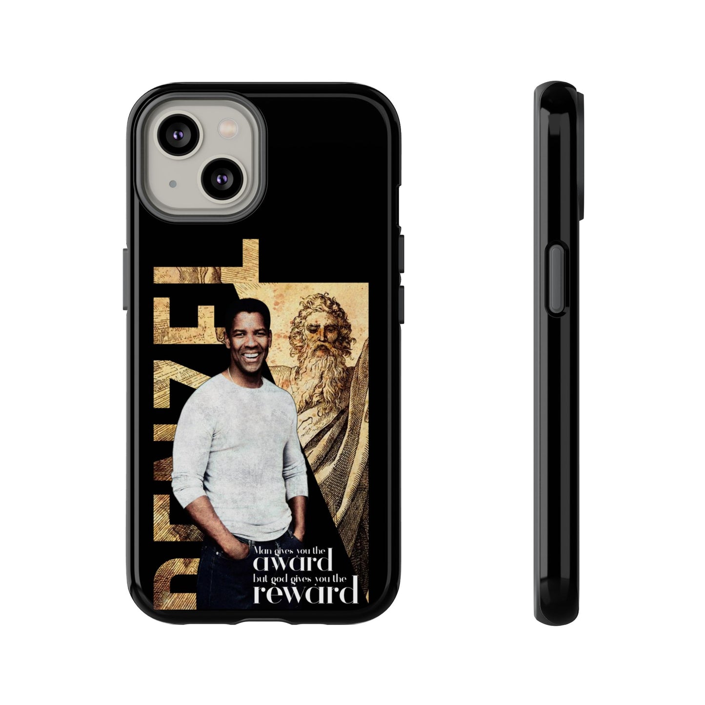 Black - Award Denzel Washington Mobile Case