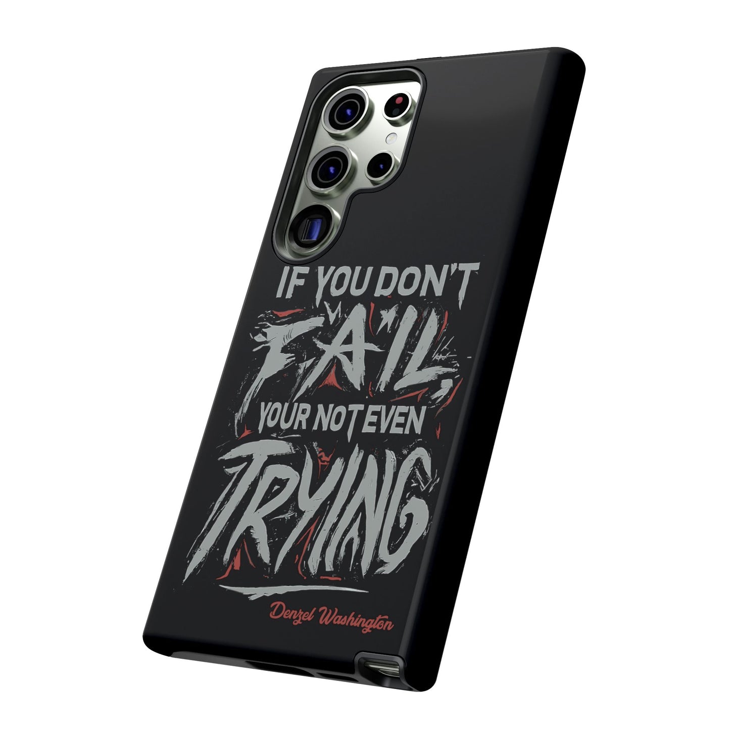 If You Dont Fail Yo're Not Even Trying Design 2 - Mobile Case