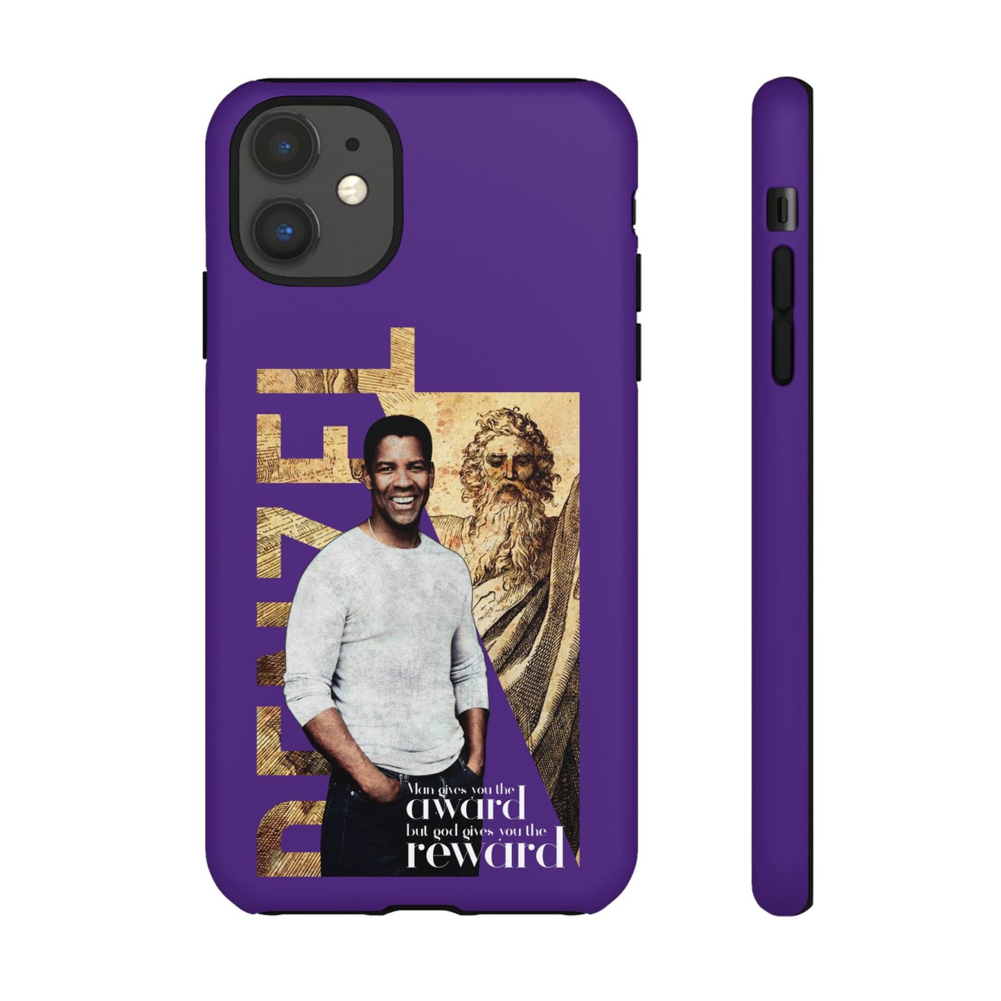 Purple - Award Denzel Washington Mobile Case