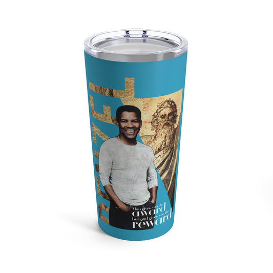 Turquoise Tumbler 20z - Award Design Denzel Washington