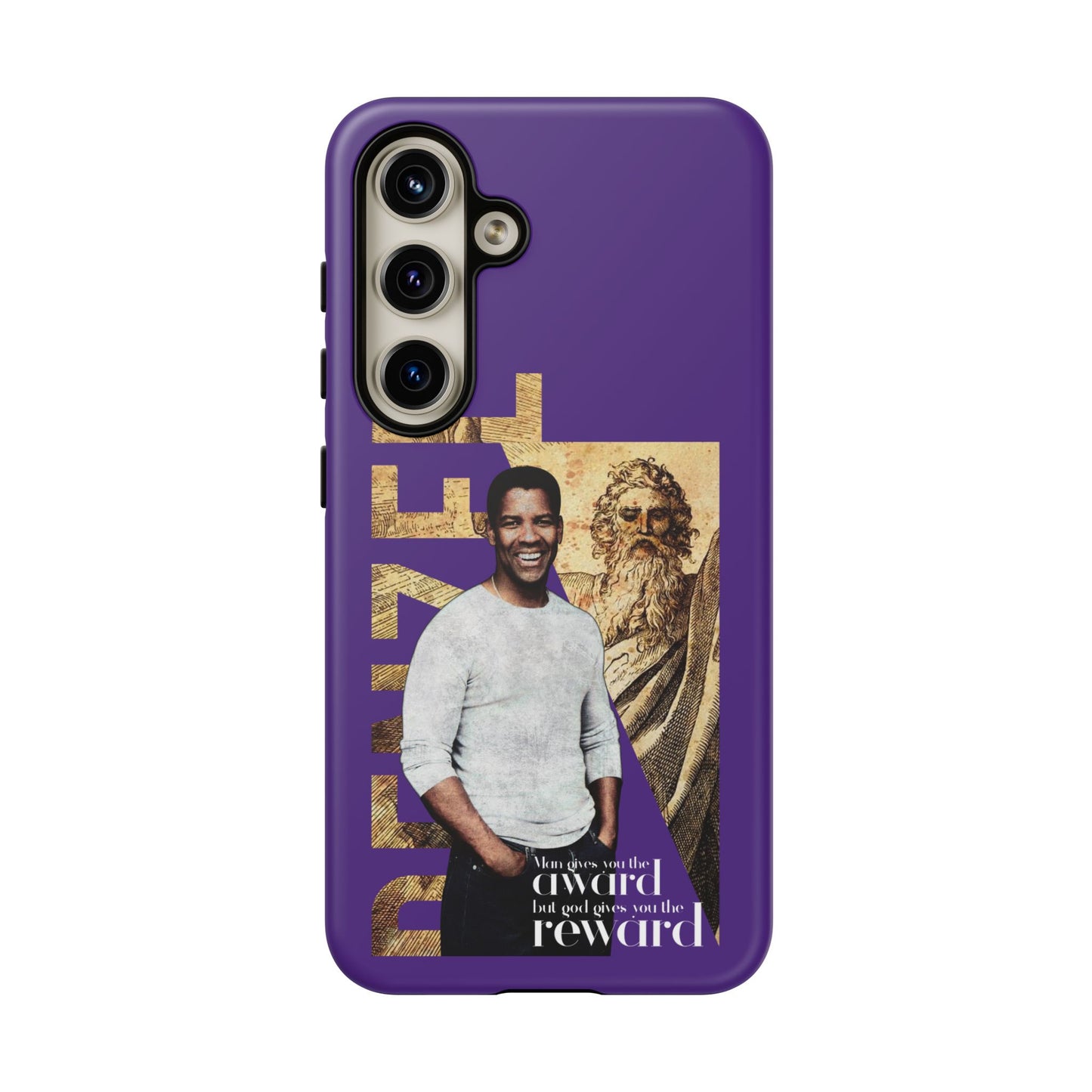 Purple - Award Denzel Washington Mobile Case