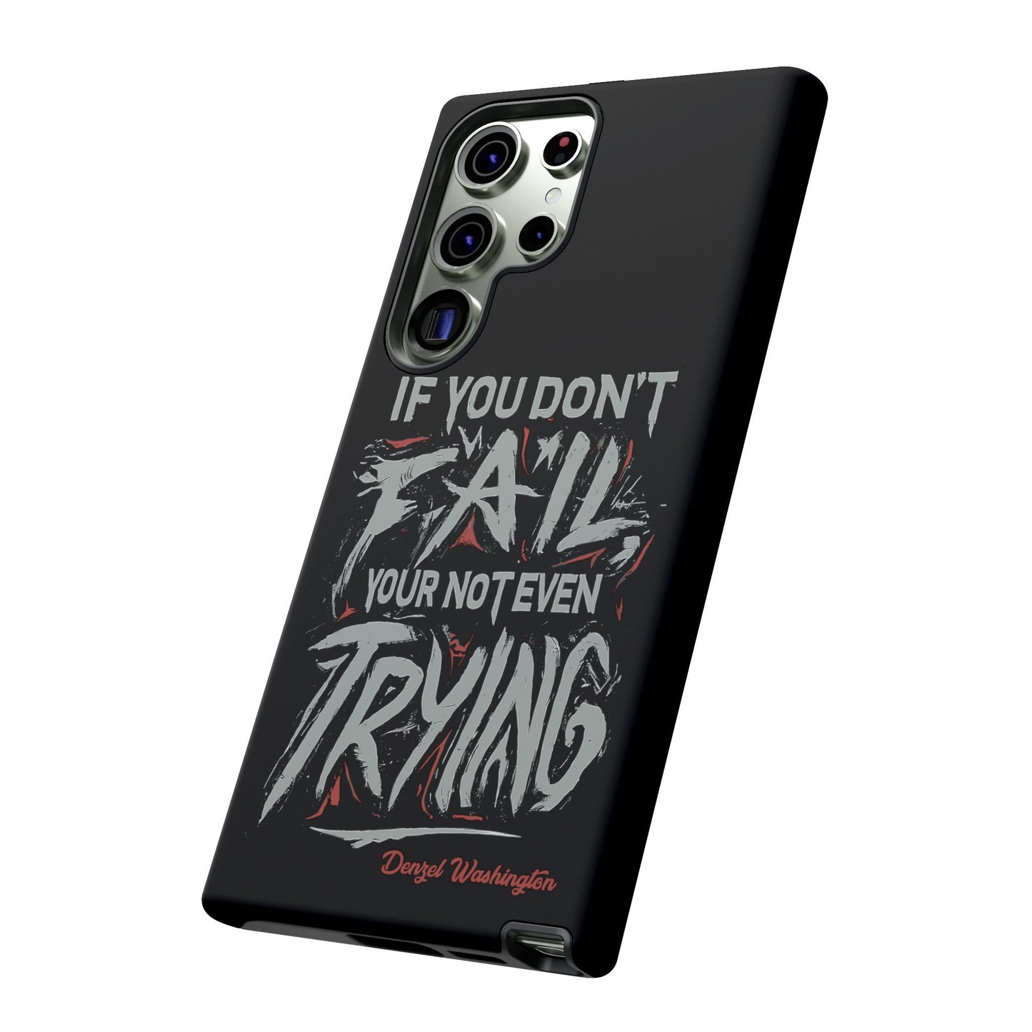 If You Dont Fail Yo're Not Even Trying Design 2 - Mobile Case