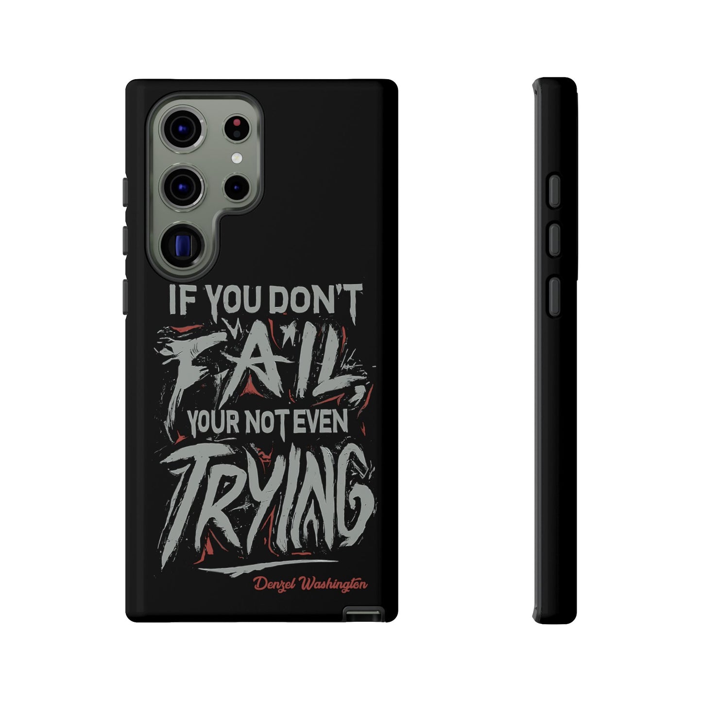 If You Dont Fail Yo're Not Even Trying Design 2 - Mobile Case