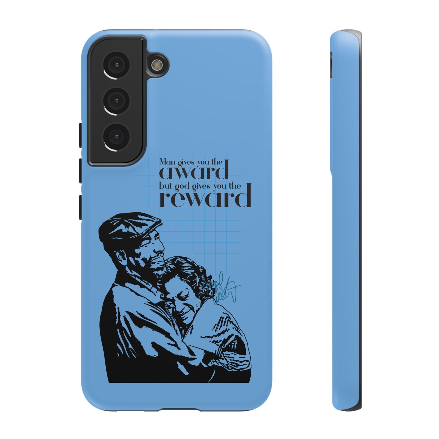 Wireframe Design - Denzel Washington Mobile Case