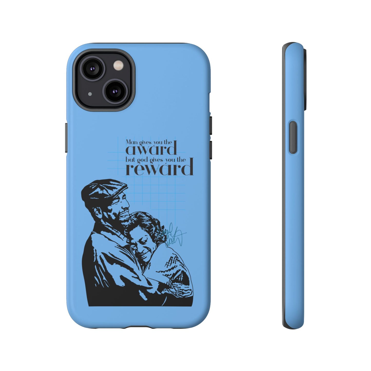 Wireframe Design - Denzel Washington Mobile Case