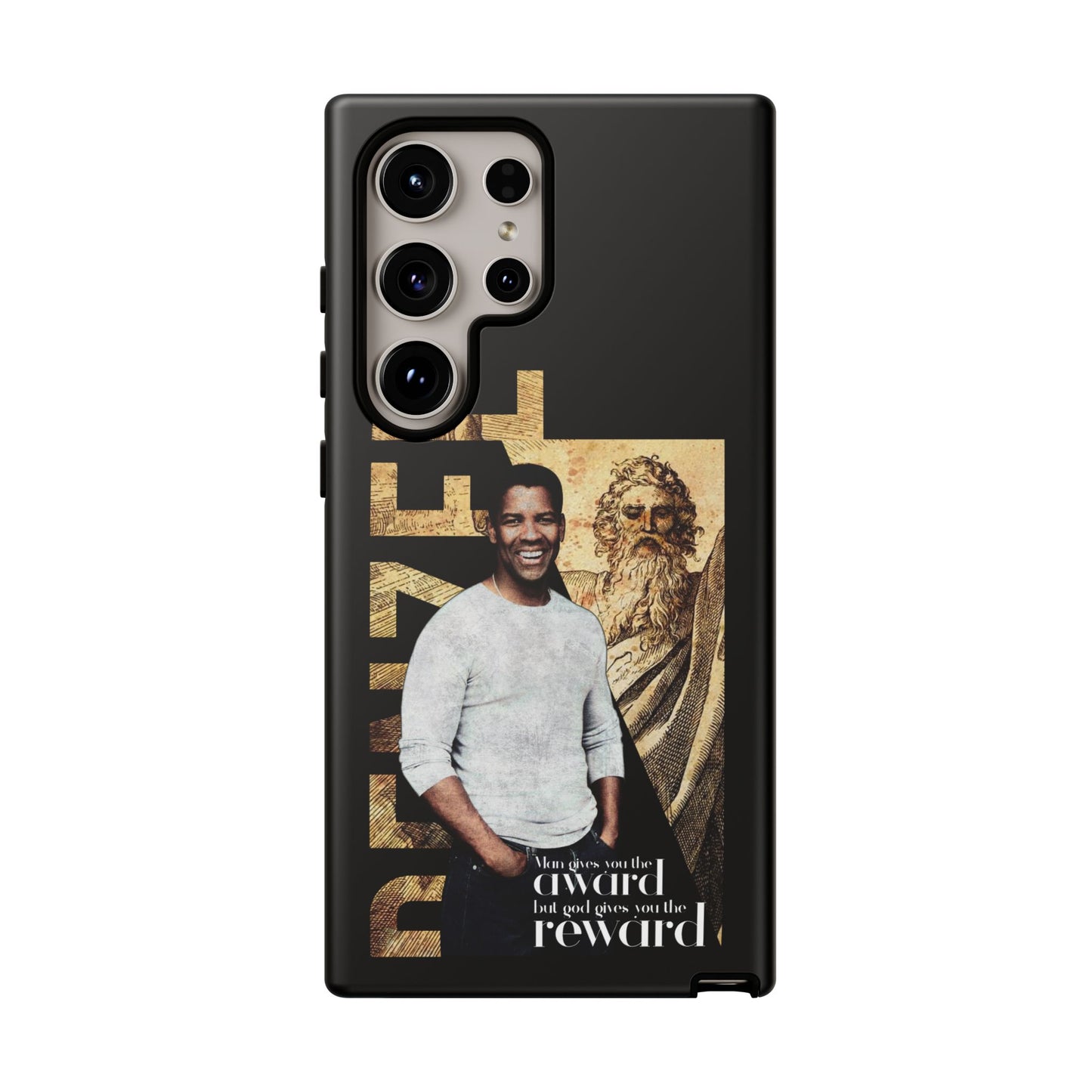 Black - Award Denzel Washington Mobile Case