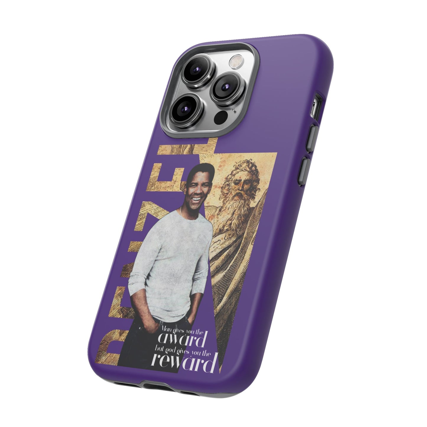 Purple - Award Denzel Washington Mobile Case