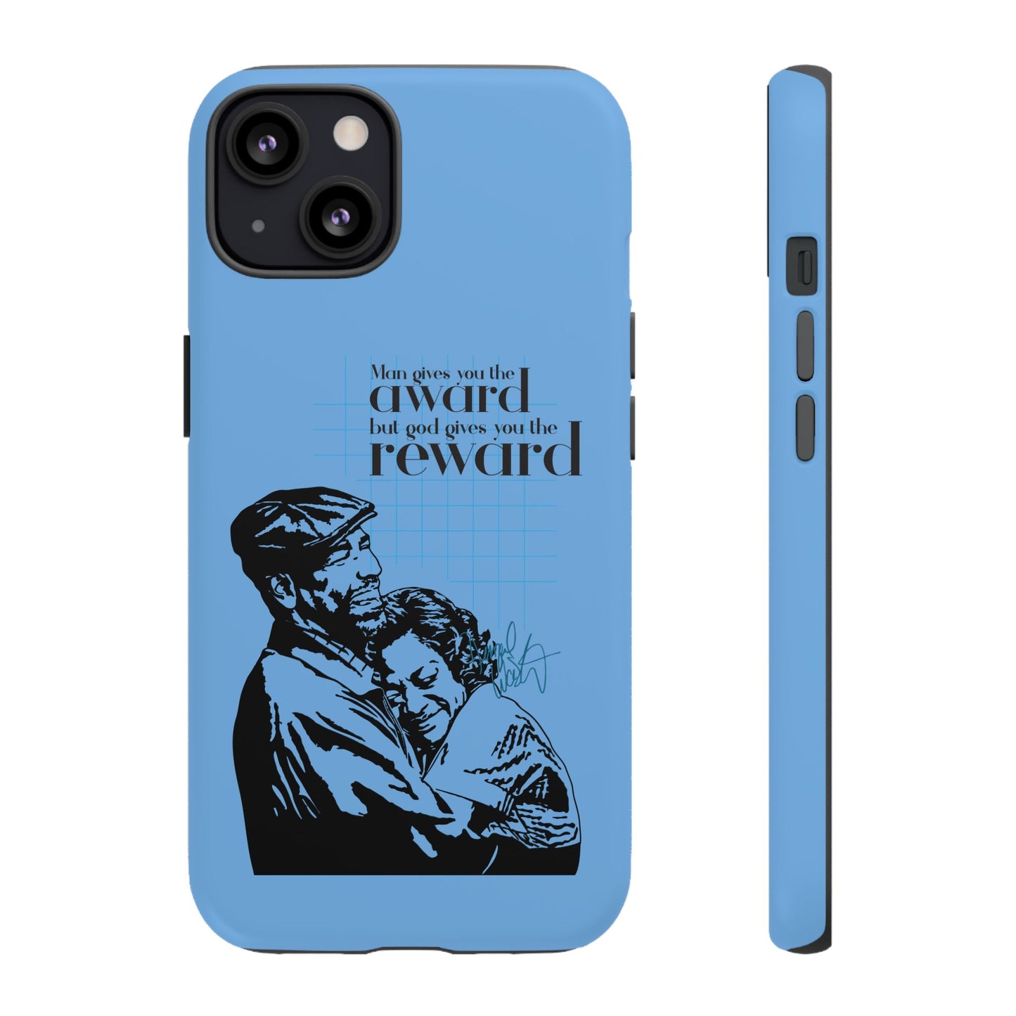 Wireframe Design - Denzel Washington Mobile Case