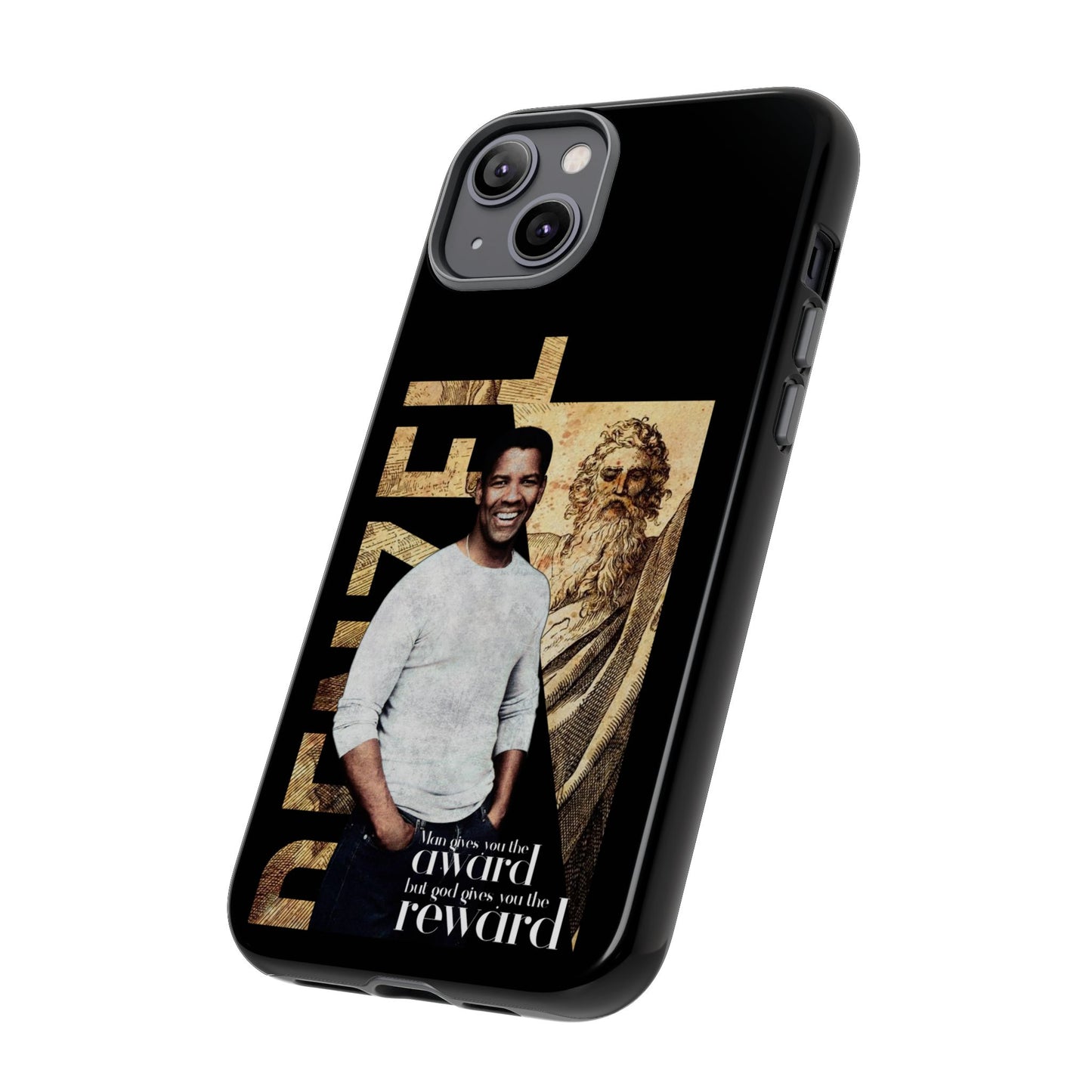 Black - Award Denzel Washington Mobile Case